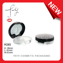 Round With Flip Cap Loose Powder Case